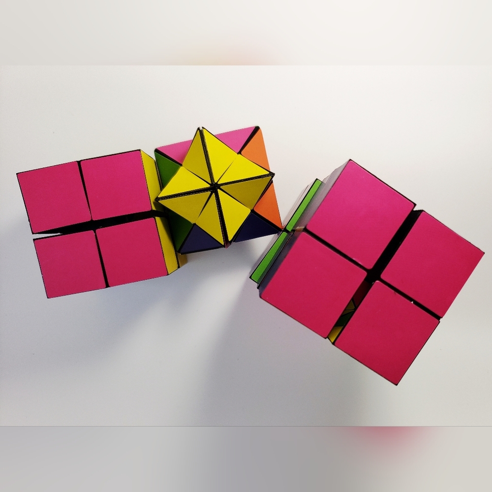 Colorful Geometric Puzzle Blocks - Picture 3 of 7